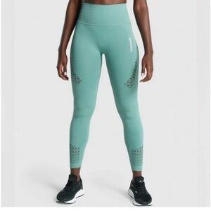 Gymshark Energy Seamless Leggings - Light Green